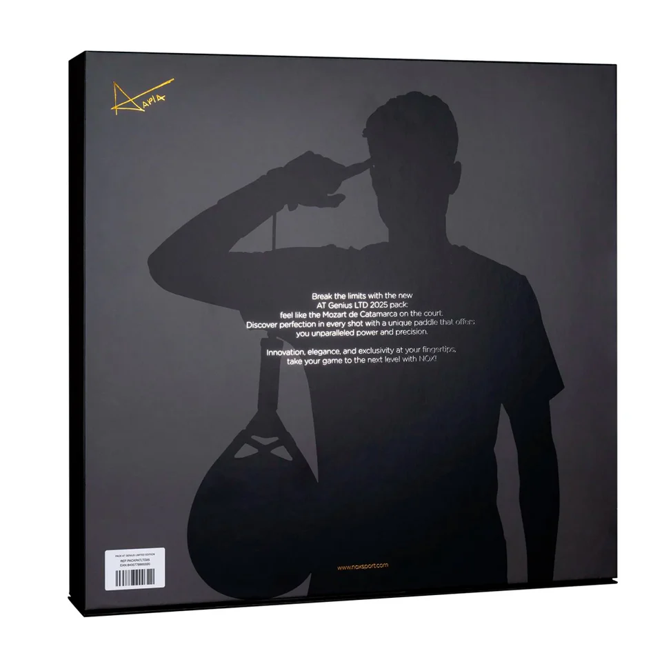 PACK NOX AT10 GENIUS LIMITED EDITION AGUSTIN TAPIA 2025 3 PACK NOX AT10 GENIUS LIMITED EDITION AGUSTIN TAPIA 2025 - Image 3