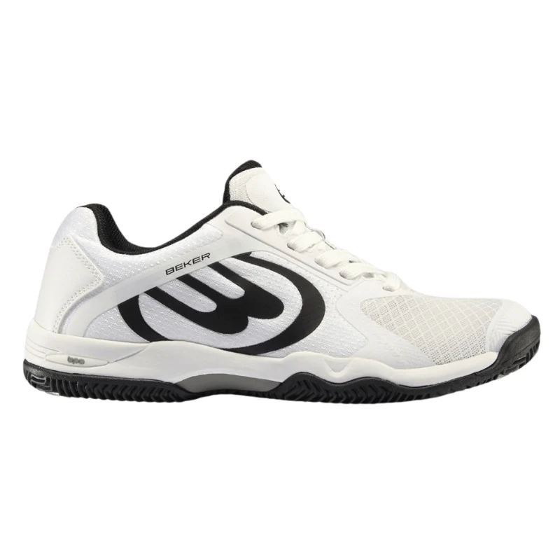 BULLPADEL BEKER 24I White and Grey Men Size 44 1 BULLPADEL BEKER 24I White and Grey Men Size 44