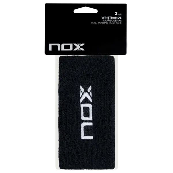 NOX Wrist Bands Black (Long)