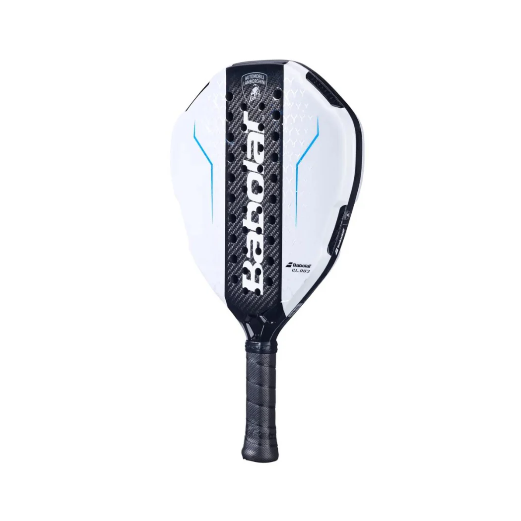 BABOLAT BL.003 LAMBORGHINI PADEL RACKET (WHITE) - Image 4