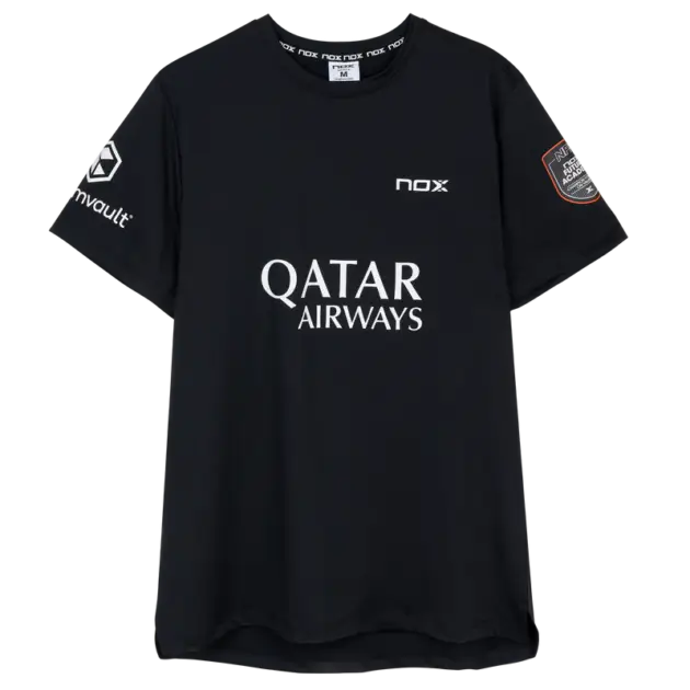 Nox Men's Agustin Tapia AT10 Sponsor T-Shirt Black