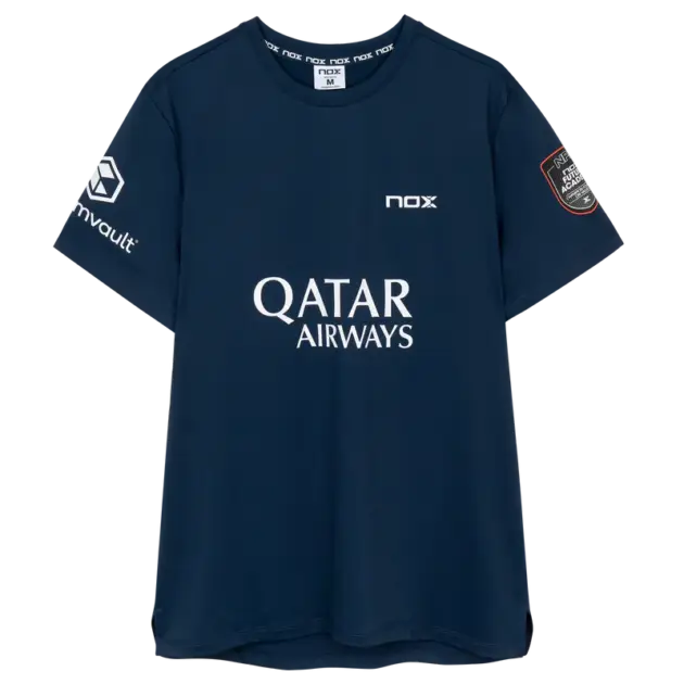 Nox Men's Agustin Tapia AT10 Sponsor T-Shirt Dark Blue