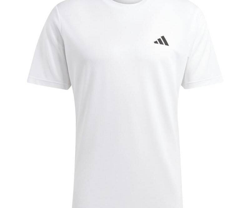 Adidas Essentials Base Men's Padel T-Shirt – White/Black