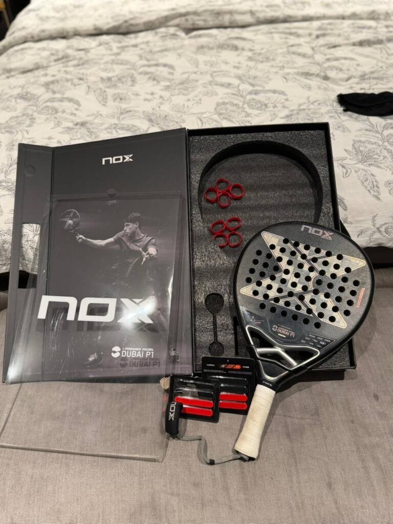 NOX Padel Racket Dubai Premier P1 Limited Edition